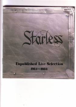 Starless : Unpublished Live Selection1984-1988